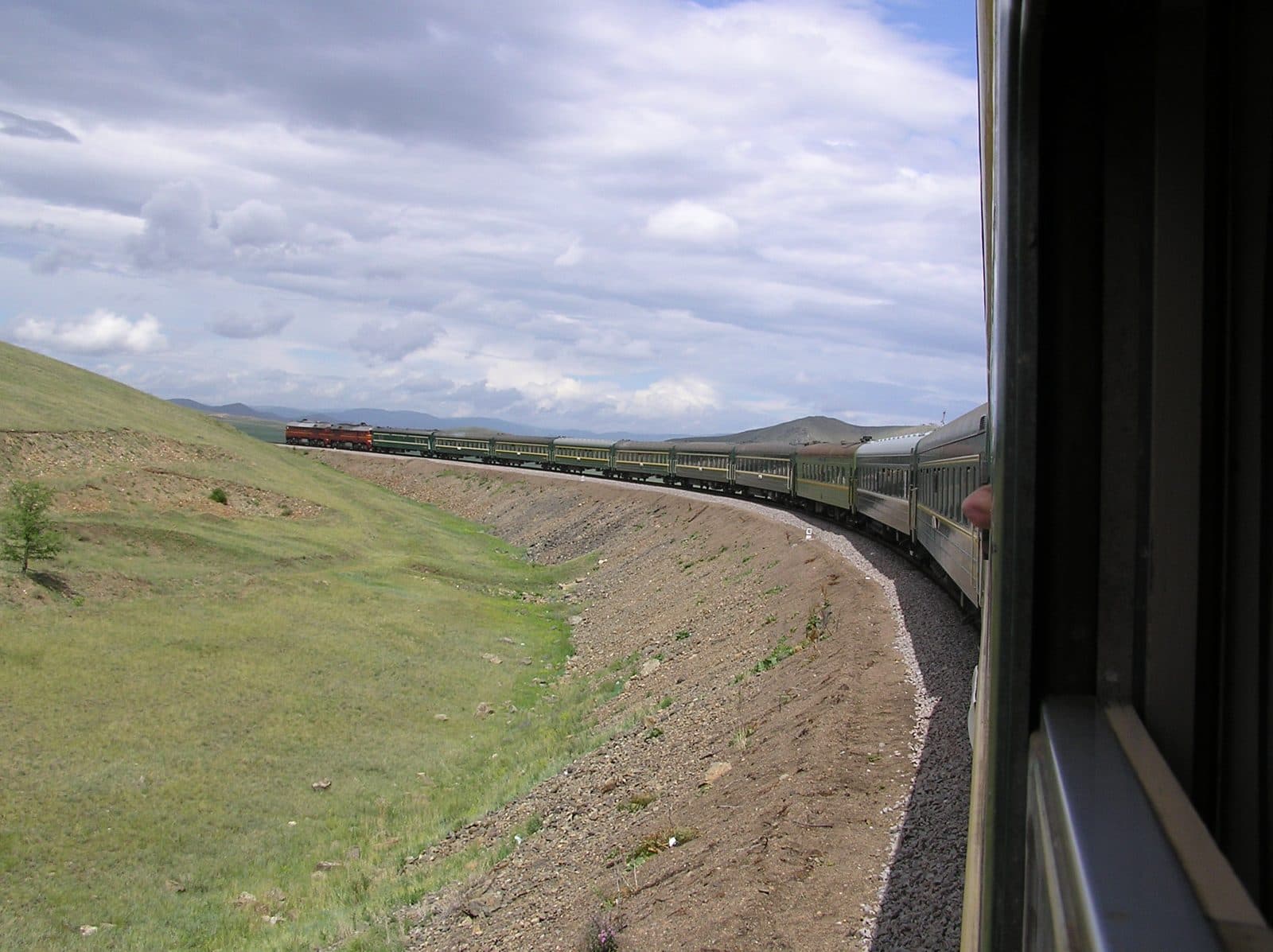 3-Day Train Trip to Choir Bogd Mountain